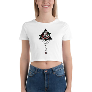 LOVE ROSE Crop Tee