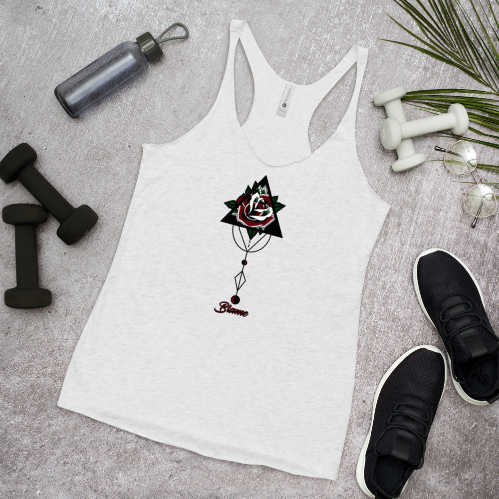 LOVE ROSE Racerback Tank Top